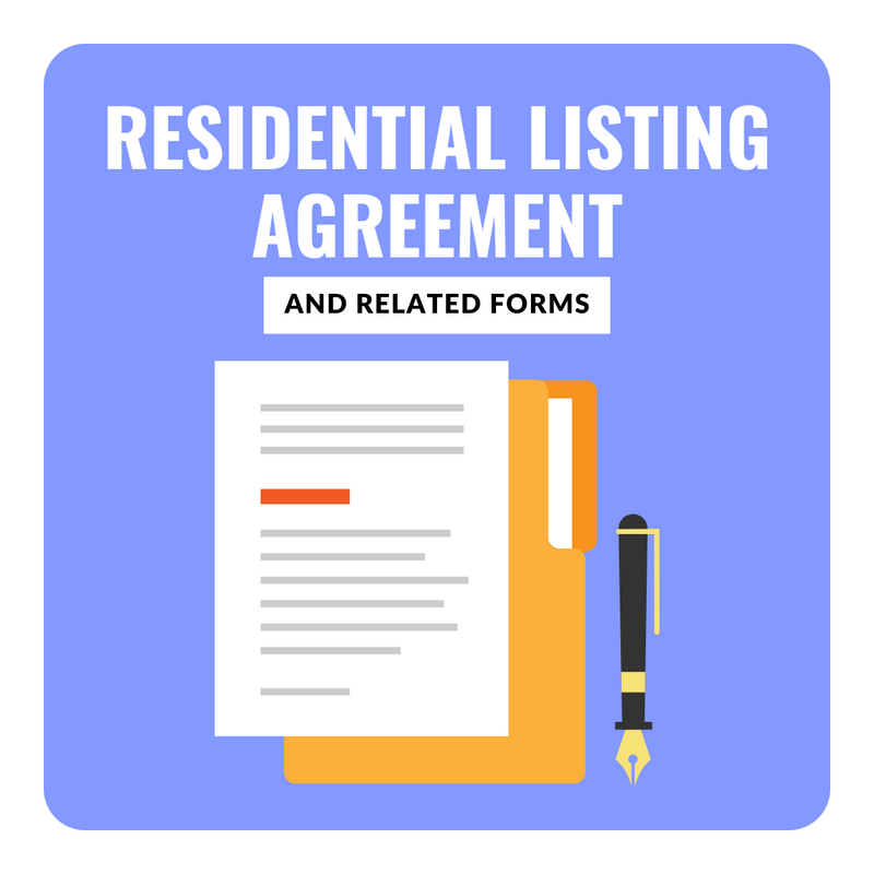 5/23 - Residential Listing Agreement and Related Forms - LearnMyWay®