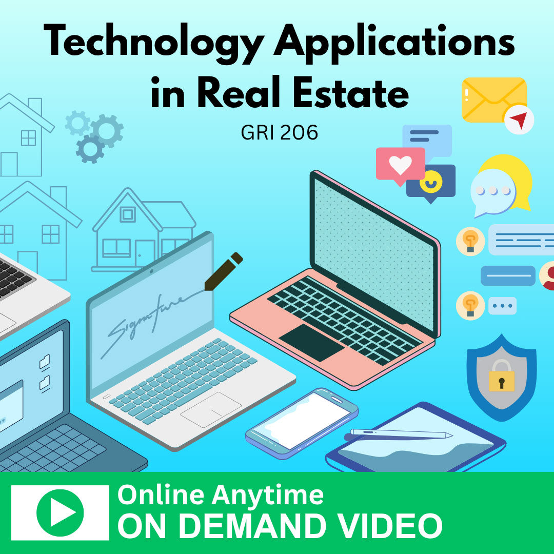 C.A.R. GRI-206 Technology Applications in Real Estate