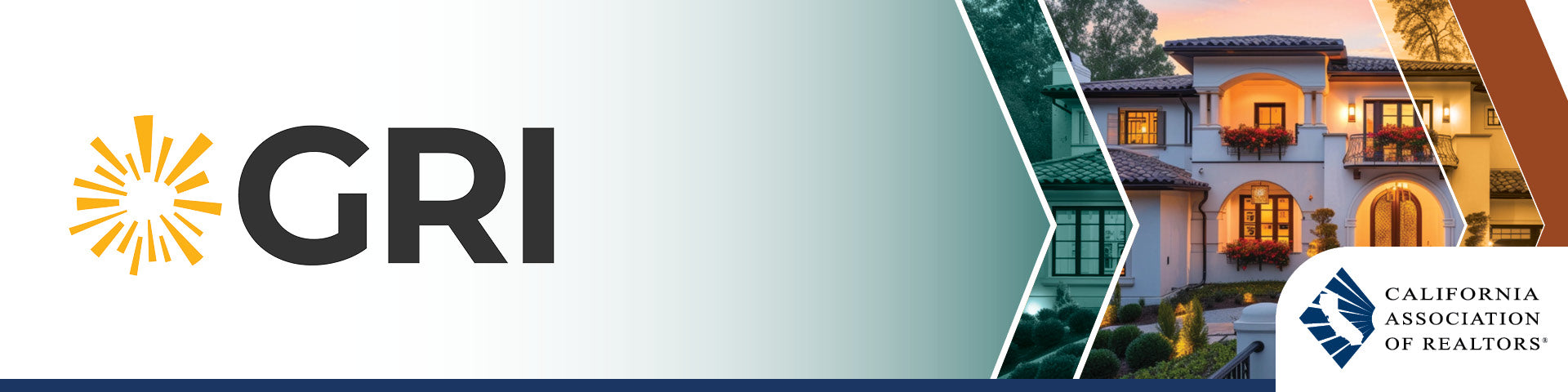 Graduate, REALTOR® Institute (GRI) designation NAR, C.A.R.